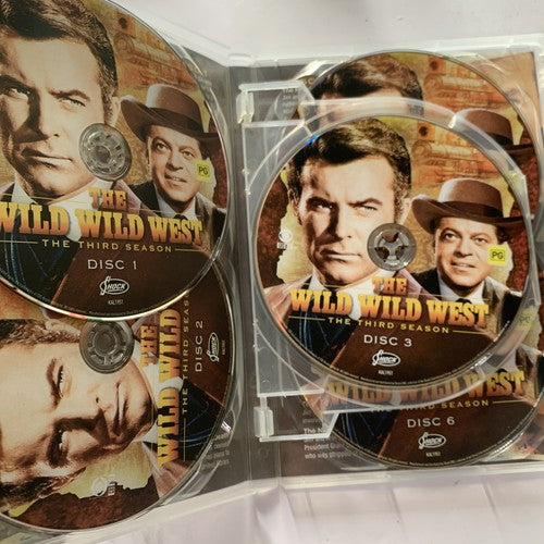 The Wild Wild West : Season 3 (DVD, 1967, 3-Disc) All Regions
