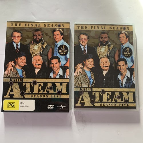 A-Team : Season 5 (DVD, 1985, 4-Disc) Region 4 &2