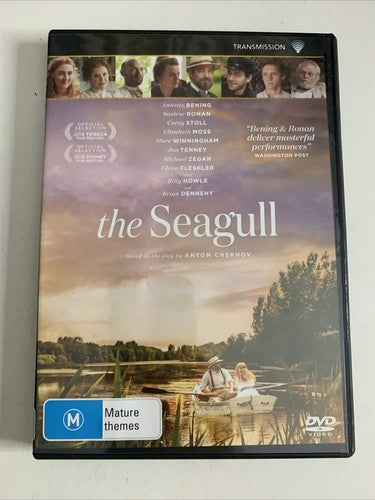 The Seagull (DVD, 2018) Annette Bening, Corey Stoll, Saoirse Ronan Region 4