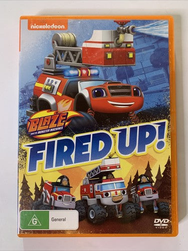 Blaze and the Monster Machines: Fired Up! (DVD, 2017) Animation Region 4