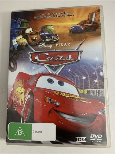 Cars (DVD, 2006) Disney Pixar Film Animation Region 4