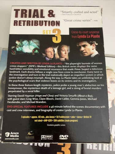 Trial and Retribution : Set 3 (Box Set, DVD, 1997) Region 4