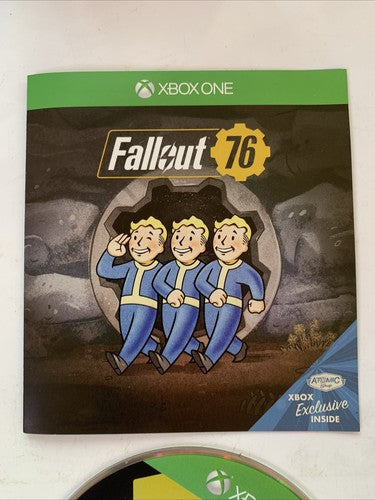 Fallout 76 Microsoft XBOX One 2018 Game