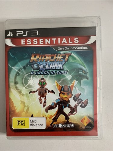 Ratchet & Clank: A Crack In Time PS3 Sony PlayStation 3 2009 Game Complete