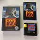 F-22 Interceptor (Sega Mega Drive, 1991) PAL Game Complete