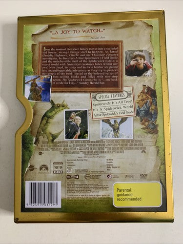 The Spiderwick Chronicles (Steelcase Collector's Edition, DVD, 2008) Region 4