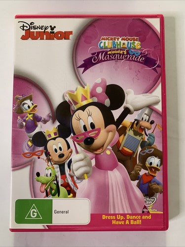 Mickey Mouse Clubhouse: Minnie's Masquerade (DVD, 2010) Disney Region 4