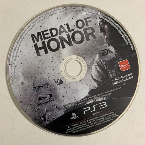 Medal Of Honor Limited Edition PS3 Sony PlayStation 3 Game
