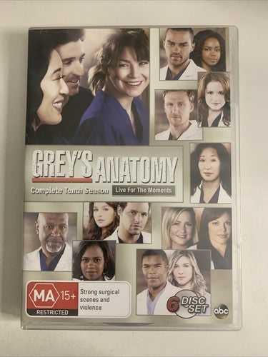Grey's Anatomy : Season 10 (DVD, 2013, 6-Disc) Region 4