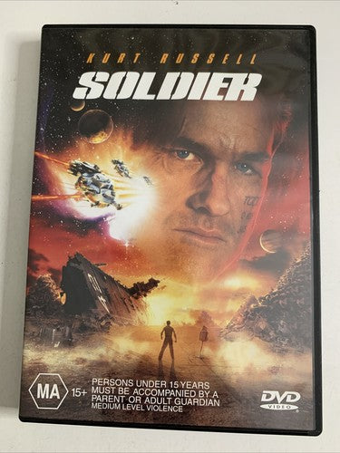 Soldier (DVD, 1998) Kurt Russell, Michael Chiklis, Gary Busey Region 4