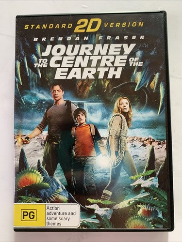 Journey to the Centre Of the Earth (DVD, 2008) Brendan Fraser Region 4 NEW