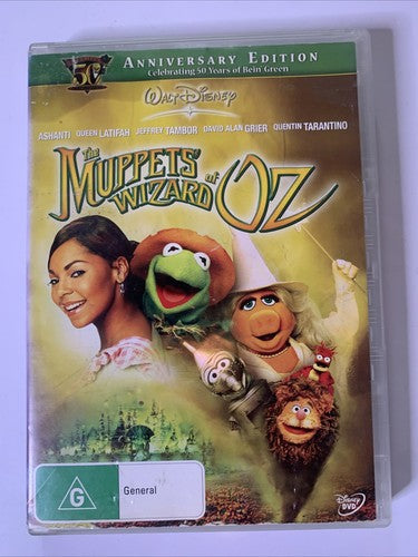 The Muppets Wizard Of Oz (DVD, 2005) Ashanti, Queen Latifah, Quentin Tarantino