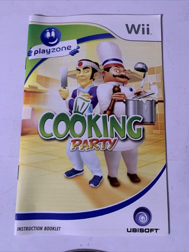 Cooking Party Nintendo Wii PAL 2009 Game Complete