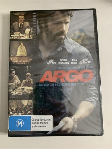 Argo (DVD, 2012) Ben Affleck, John Goodman, Bryan Cranston Region 4 NEW Sealed