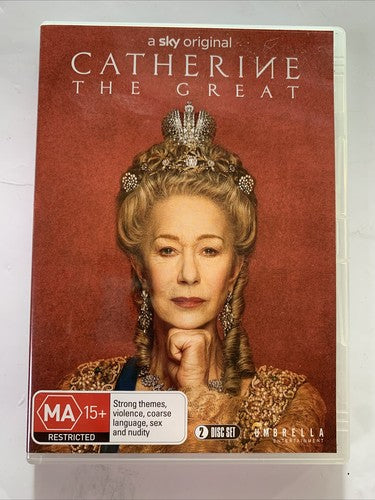 Catherine The Great (DVD, 2019, 2-Disc) Helen Mirren Region 4