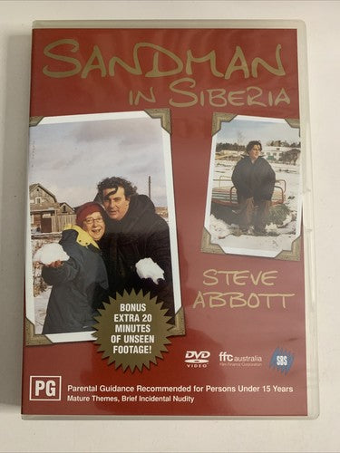 Sandman in Siberia (DVD, 2004) Steve Abbott Region 4