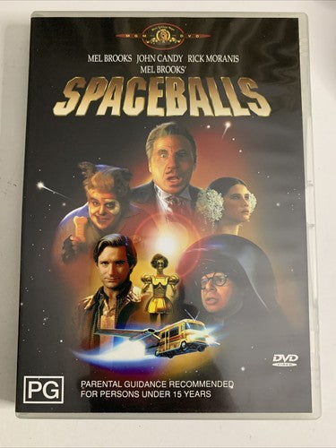 Spaceballs (DVD, 1987) Mel Brooks, Rick Moranis, John Candy Region 4 NEW