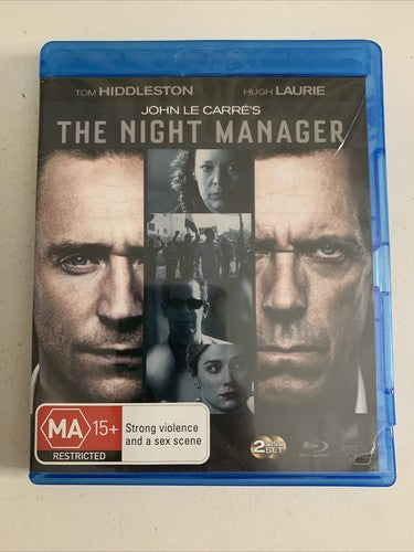 The Night Manager : Season 1 (Blu-ray, 2016) Tom Hiddleston, Hugh Laurie RegionB