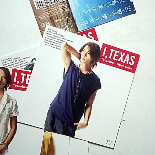 Tomohisa Yamashita – I, Texas (CD, 2012) Japan Obi WPCL-11070