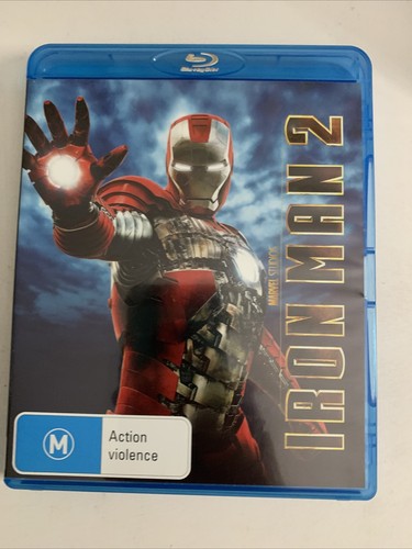 Iron Man 2 (Blu-ray, 2010) Robert Downey Jr All Regions