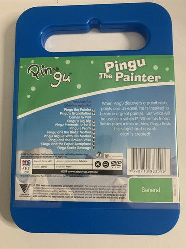 Pingu: Pingu the Painter (DVD, 2007) ABC Kids Animation Region 4