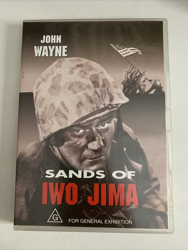 Sands of Iwo Jima (DVD, 1949) John Wayne Region 4