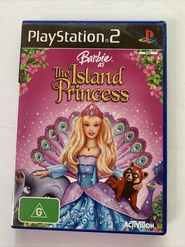 Barbie as The Island Princess PS2 Sony PlayStation 2 PAL Game Complete