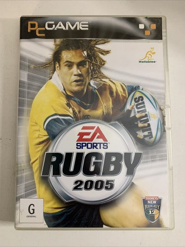 Rugby 2005 PC Windows CD-ROM Game