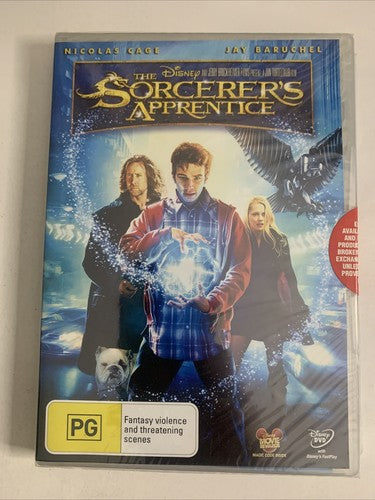 The Sorcerer's Apprentice (DVD, 2010) Nicolas Cage, Jay Baruchel Region 4 NEW
