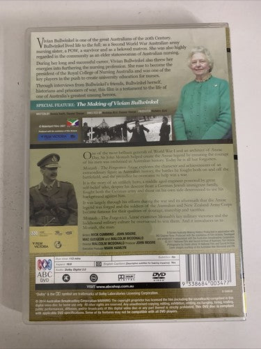 War Heroes: Vivian Bullwinkel / Monash The Forgotten ANZAC (DVD, 2-Disc) Region4