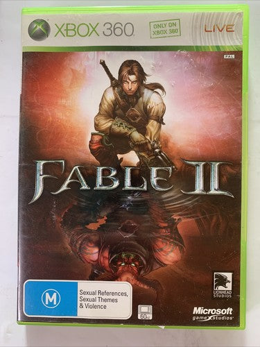 Fable 2 Microsoft XBOX 360 PAL 2008 Game Complete