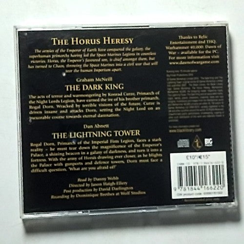 The Horus Heresy: The Dark King - The Lightning Tower CD Graham McNeill, D