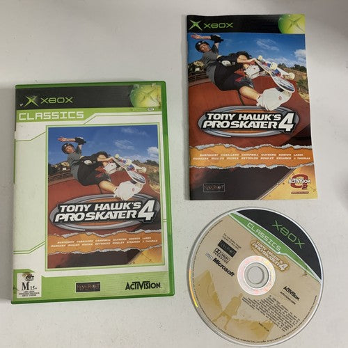 Tony Hawk's Pro Skater 4 Microsoft XBOX Original PAL Game Complete