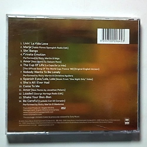 Ricky Martin – The Best Of Ricky Martin (CD, 2001) Australia 5050902000