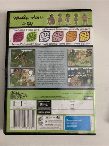 Bro Town : Series 2 & 3 (DVD, 2006) New Zealand Animation Region 4