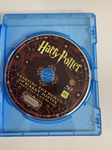 Harry Potter and the Philosopher's Stone Year 1 (Blu-ray, 2001, 2-Disc) Region B