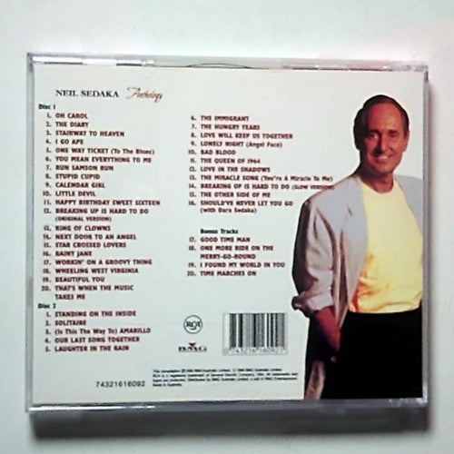 Neil Sedaka – Anthology (CD, 1998) Australia 74321616092