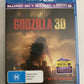 Godzilla 3D (Blu-ray 3D + 2D, 2014, 2-Discs) Region B