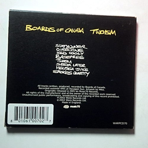 Boards Of Canada – Twoism (CD, 2002) UK Digipak, Sticker WARPCD70