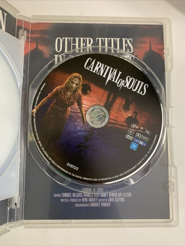 Night Of The Living Dead / Carnival Of Souls (DVD, 1968, 2-Disc) Region 4