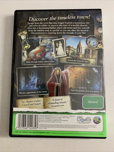Timeless :The Forgotten Town PC Windows CD-ROM Hidden Object Game