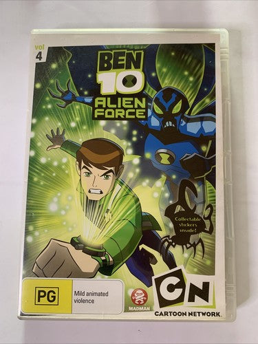 Ben 10 Alien Force : Vol 4 (DVD, 2008) Region 4