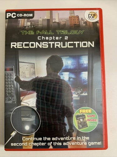 The Fall Trilogy: Chapter 2 Reconstruction PC Windows CD-ROM Hidden Object NEW