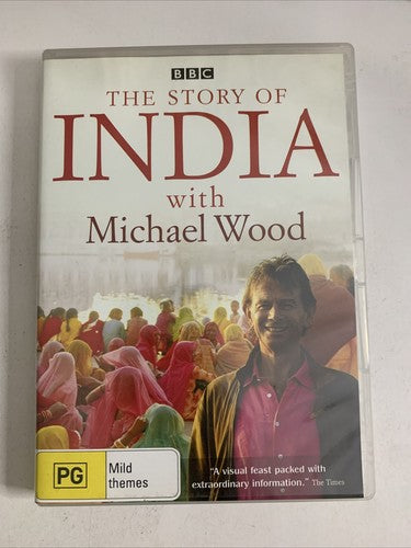 The Story of India with Michael Wood (DVD, 2009, 2-Disc) Region 4