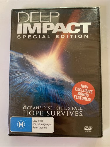 Deep Impact (Special Edition, DVD, 1998) Region 4 &2 NEW Sealed