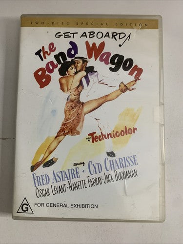 The Band Wagon (Special Edition, DVD, 1953, 2-Disc) Fred Astaire Region 4