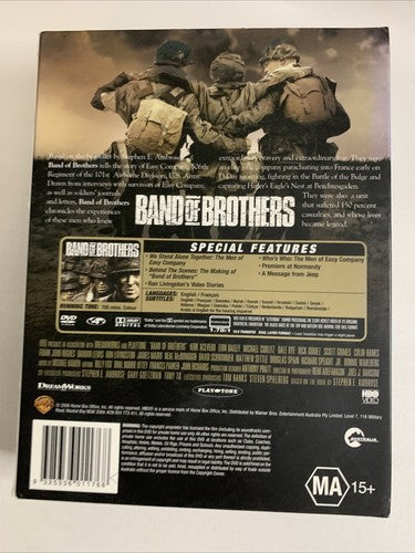 Band of Brothers: Complete Series Box Set (DVD, 2001, 6-Disc) Region 4