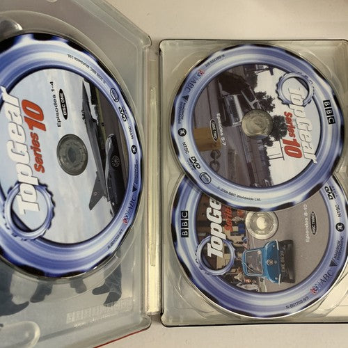 Top Gear : Series 10 (Steelbook Limited Edition, DVD, 2008, 3-Disc) Region 4