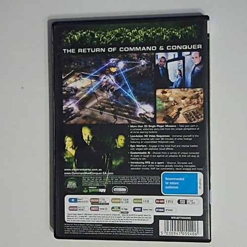 Command & Conquer 3: Tiberium Wars (PC, 2007) Strategy Game