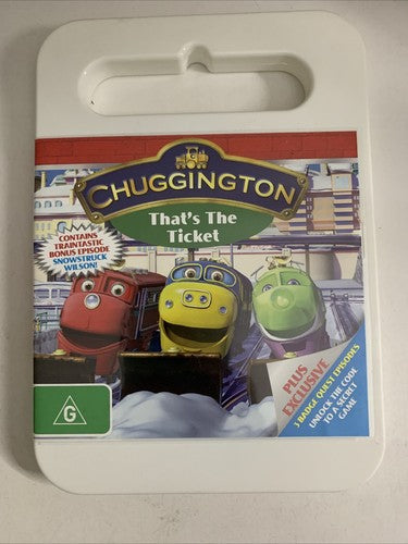 Chuggington: That's The Ticket (DVD, 2009) Animation Region 4